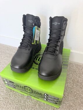Interceptor Men's Tactical Boots - Black